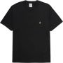 Brooks Brothers Klassiek Katoen T-shirt met korte mouwen Zwart Heren - Thumbnail 1