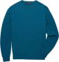 Brooks Brothers Lamps wollen trui met ronde hals Blue Heren - Thumbnail 1