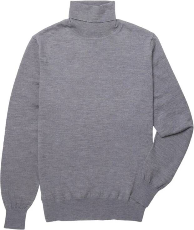 Brooks Brothers Merinowol Turtle Neck Grijs Heren
