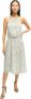 Brooks Brothers Chiffon Pünktchen-Plissee-Halterkleid White Dames - Thumbnail 1