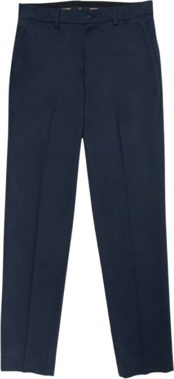 Brooks Brothers Milano Slim-Fit Cotton Stretch Advantage Chinos Blauw Heren