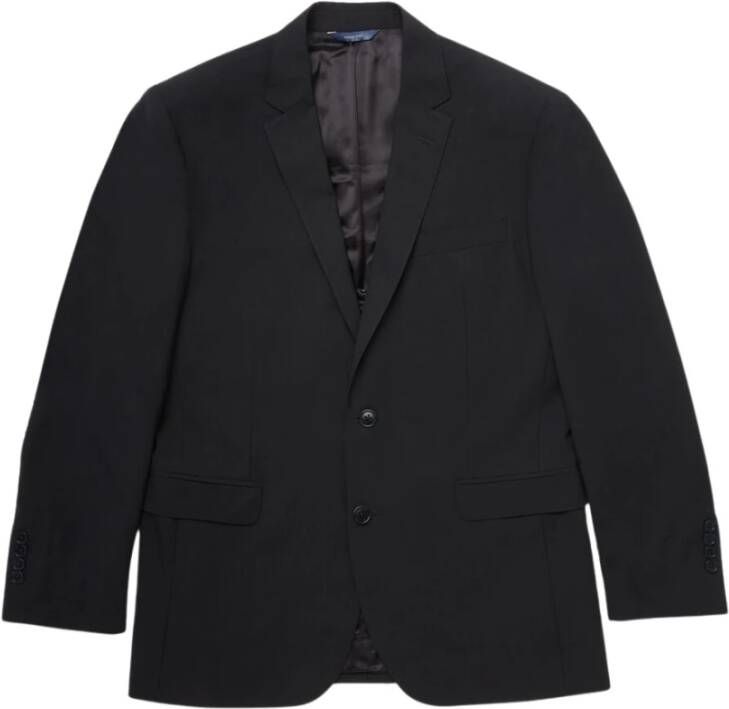 Brooks Brothers Milano Slim-fit Suit Jacket Twill 2-Buttons Grijs Heren