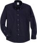 Brooks Brothers Milano Slim-Fit Sport Overhemd Portugese flanel knoop-down kraag Blauw Heren - Thumbnail 1