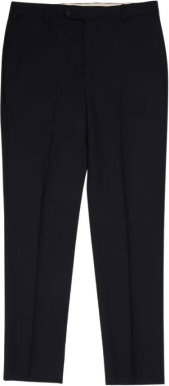 Brooks Brothers Milano Slim-Fit Suit Trousers Twill Wool Blauw Heren