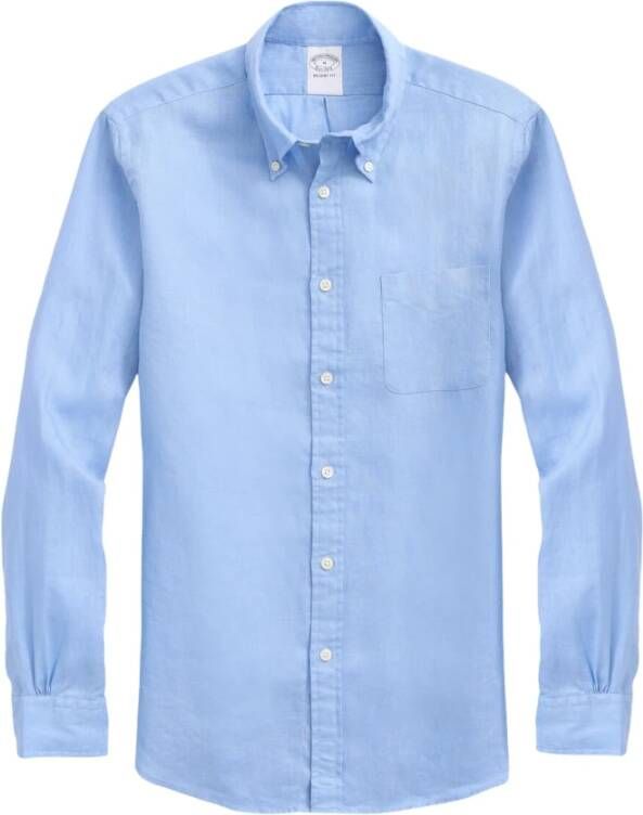 Brooks Brothers Overhemd Blauw Heren