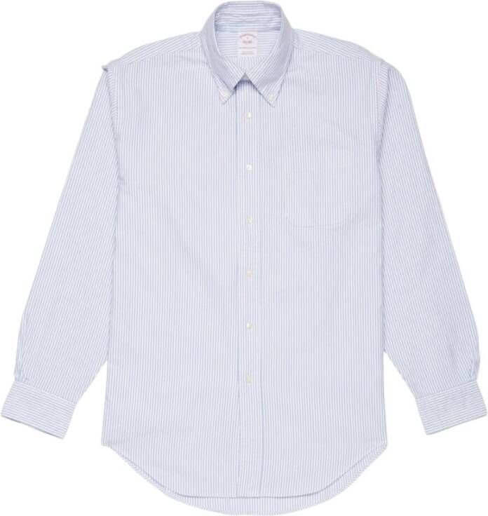 Brooks Brothers Overhemd Blauw Heren