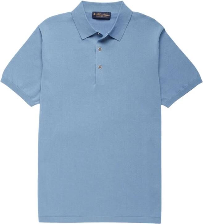 Brooks Brothers Polo Shirt Blauw Heren