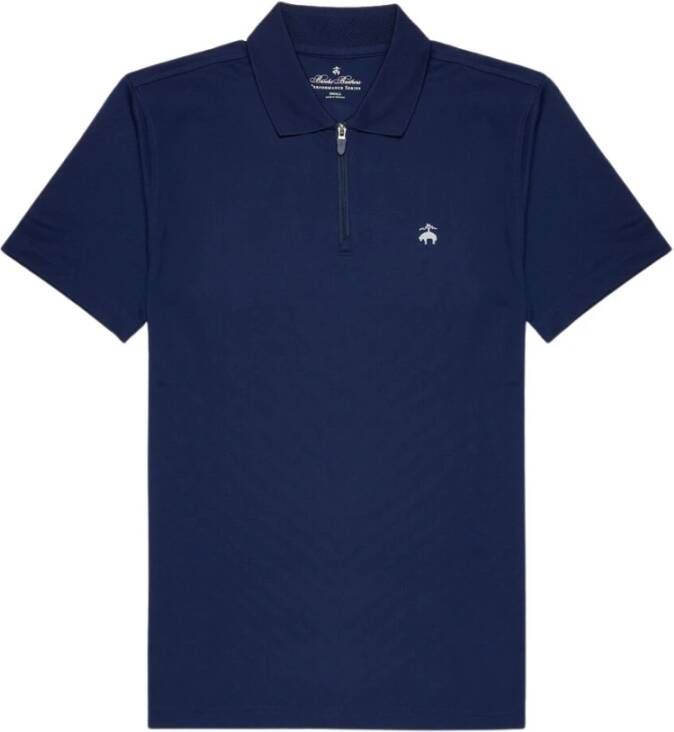 Brooks Brothers Polo Shirt Blauw Heren
