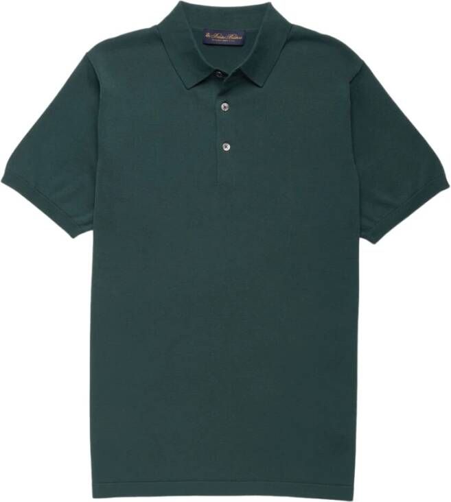 Brooks Brothers Polo Shirt Groen Heren