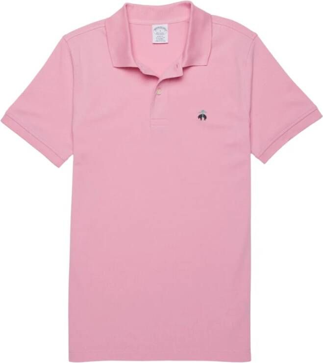 Brooks Brothers Polo Shirt Roze Heren