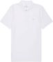Brooks Brothers Performance Zip Polo Shirt White Heren - Thumbnail 1