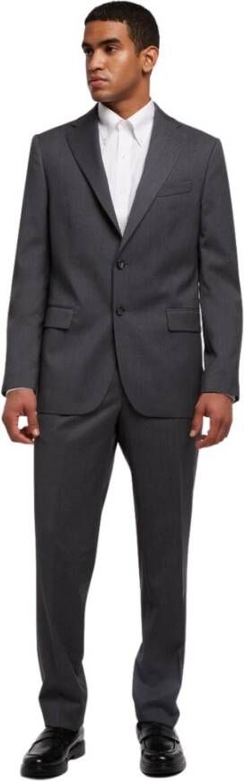 Brooks Brothers Pure maagdelijke wolpak Grijs Heren