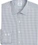Brooks Brothers Regent Regelijke FIT Nion Irurs Sriend Shirt Oxford Strek Ainsley Collar-Controle Blauw Heren - Thumbnail 1