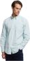 Brooks Brothers Regent Regelijke FIT Sport Shirt Seersucker Strek knoop-down kraag Blauw Heren - Thumbnail 1