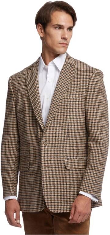 Brooks Brothers Regent Regular-Fit Wool Sport Coat Bruin Heren