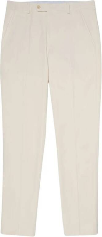 Brooks Brothers Rek katoen chinos Wit Heren