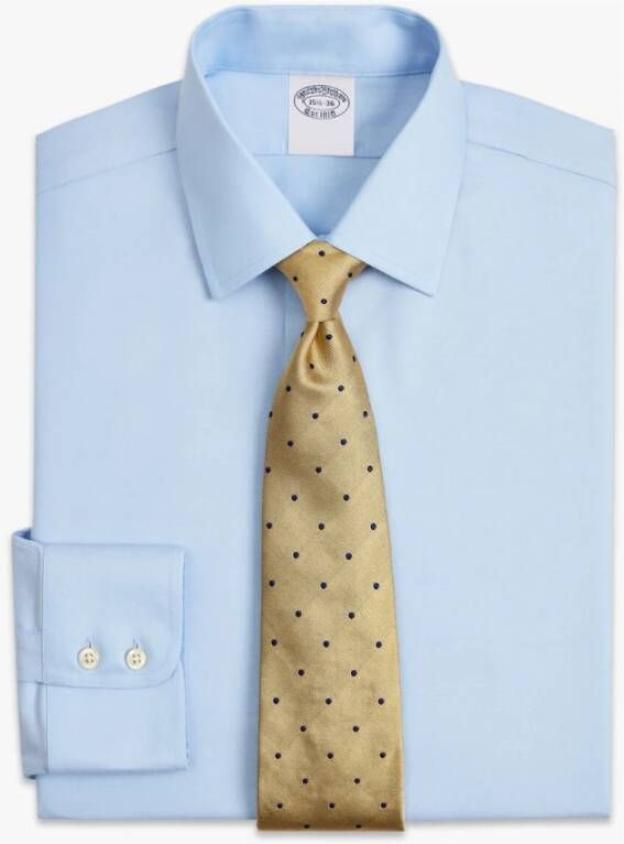 Brooks Brothers Shirts Blauw Heren