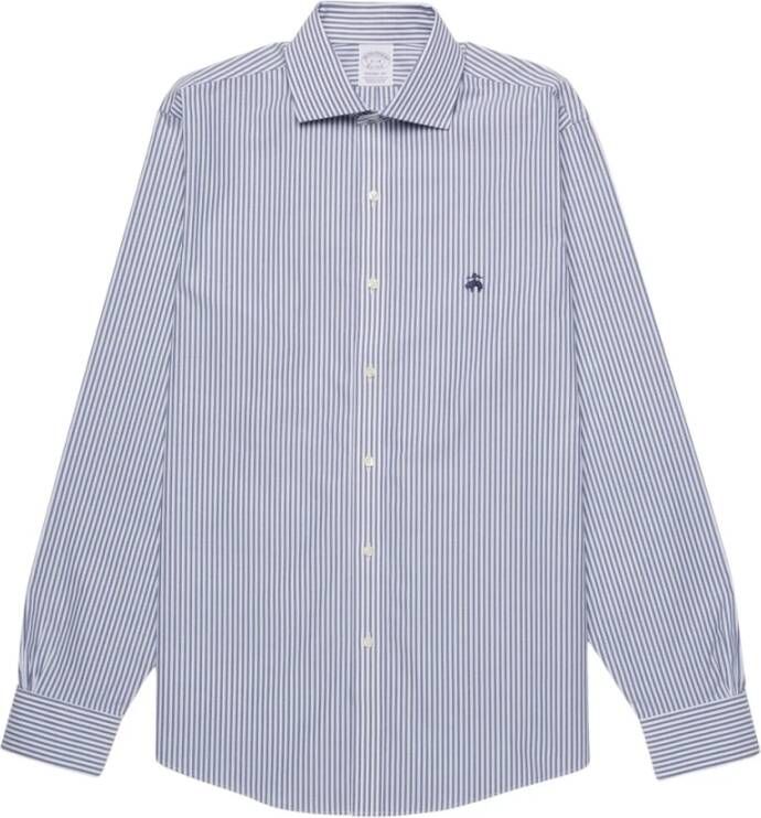 Brooks Brothers Shirts Blauw Heren