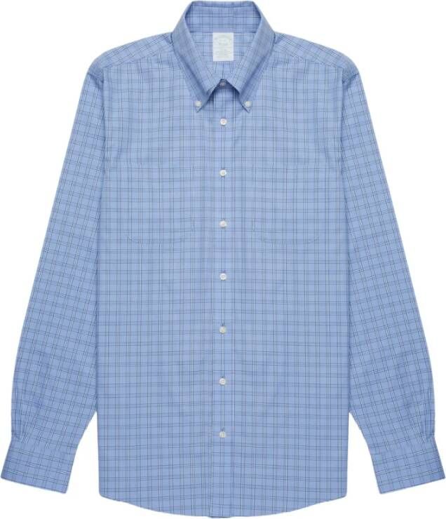 Brooks Brothers Shirts Blauw Heren