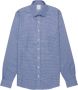 Brooks Brothers Milano Slim Fit Non-Iron Ainsley Collar Dress Shirt Blue Heren - Thumbnail 1
