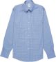 Brooks Brothers Supima Katoen Non-Iron Pinpoint Oxford Hemd Blue Heren - Thumbnail 1