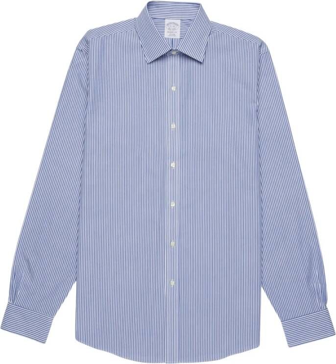Brooks Brothers Shirts Blauw Heren