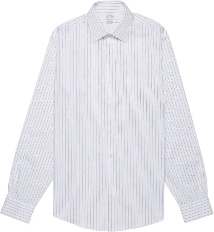 Brooks Brothers Shirts Blauw Heren