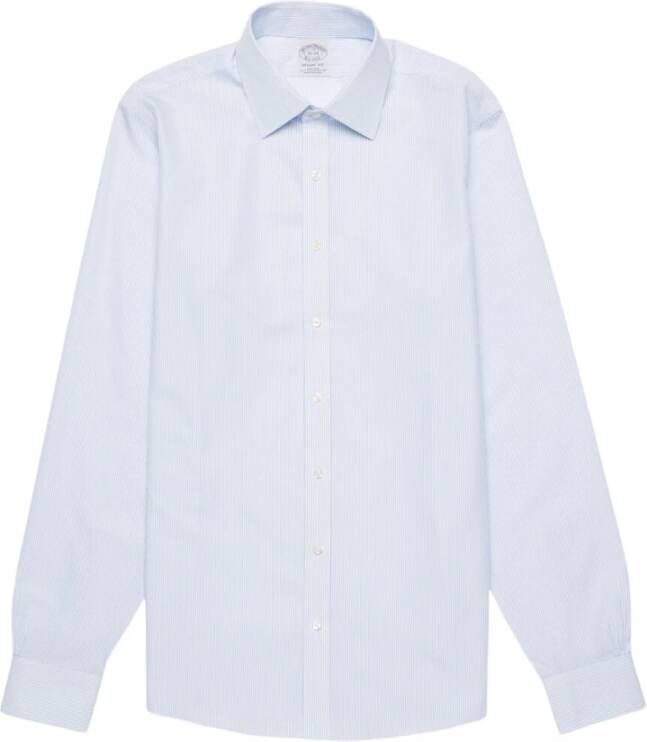 Brooks Brothers Shirts Blauw Heren