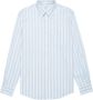 Brooks Brothers Poplin Overhemd met Strepen en Knoopsluiting Blue Heren - Thumbnail 1