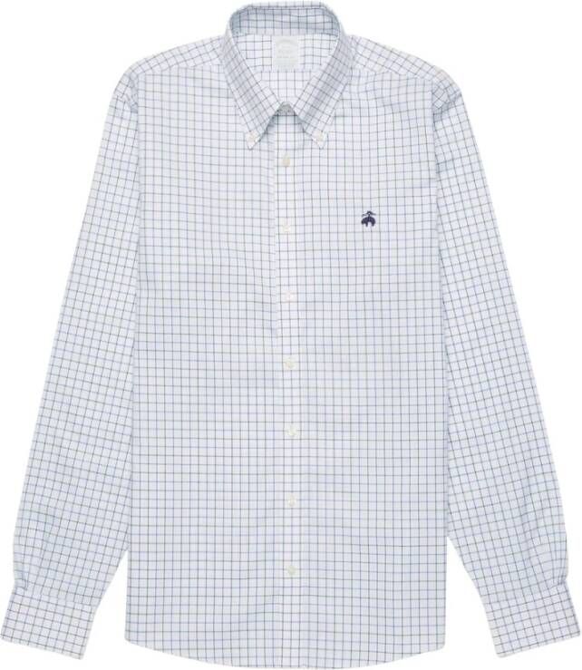 Brooks Brothers Milano Fit Non-Iron Overhemd Green Heren