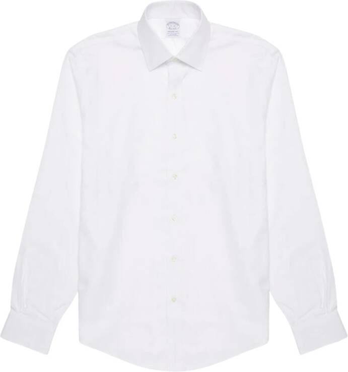 Brooks Brothers Regent Fit Non-Iron Ainsley Kraag Hemd White Heren