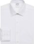 Brooks Brothers Regent Regular Fit Stretch Supima Katoen Non-Iron Twill Ainsley Kraag Overhemd White Heren - Thumbnail 1