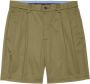 Brooks Brothers Stretch Short Plooirok Green Heren - Thumbnail 1