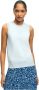 Brooks Brothers Supima Katoenen Jersey Top Blue Dames - Thumbnail 1