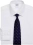 Brooks Brothers Slim Fit Witte Non-Iron Stretch Katoenen Overhemd met Ainsley Kraag Wit Heren - Thumbnail 1