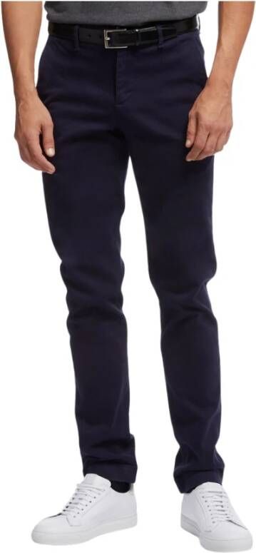 Brooks Brothers Soho extra-slanke fit katoenen geborstelige chino-broek Blauw Heren