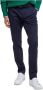Brooks Brothers Soho extra-slanke fit katoenen twill stretch chino`s Blauw Heren - Thumbnail 1