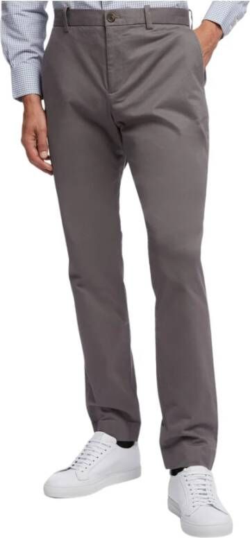 Brooks Brothers Soho extra-slanke fit Twill gewassen Chino-broek Bruin Heren