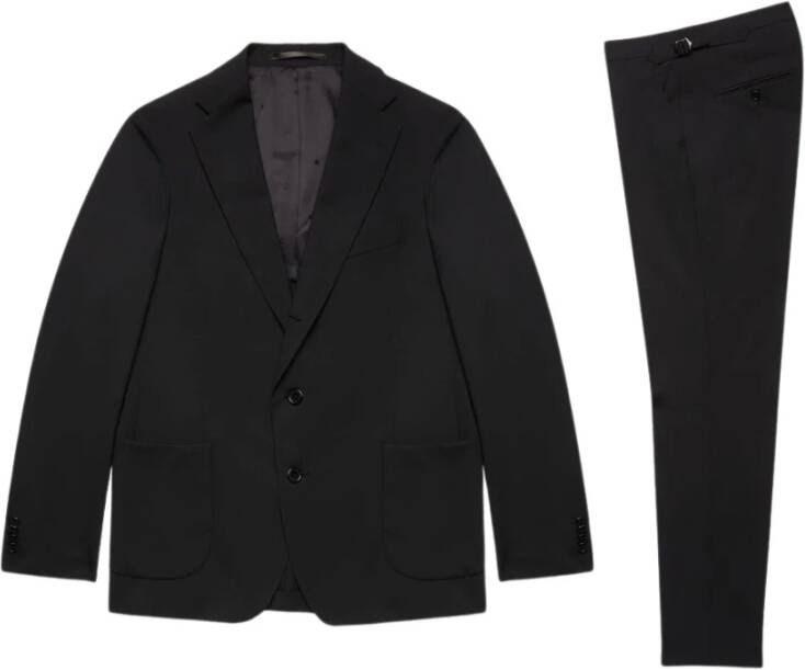 Brooks Brothers Suits Zwart Heren
