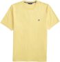 Brooks Brothers Supima Crewneck Cotton T-shirt Yellow Heren - Thumbnail 1