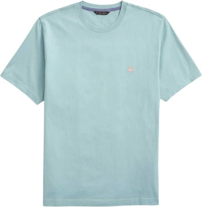 Brooks Brothers Supima T-shirt Blue Heren