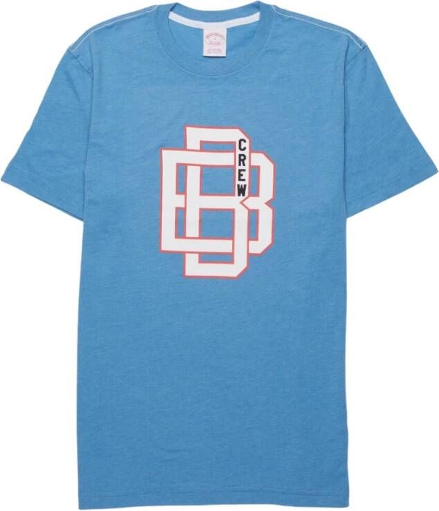 Brooks Brothers T-Shirts Blauw Heren