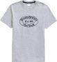 Brooks Brothers Label Graphic T-Shirt Gray Heren - Thumbnail 1