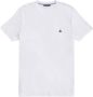 Brooks Brothers Washed Supima Katoenen Logo Crewneck T-Shirt White Heren - Thumbnail 1