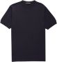Brooks Brothers Donkergrijze Mako Katoenen Korte Mouwen Trui Gray Heren - Thumbnail 1