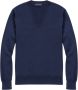Brooks Brothers Supima Katoenen V-hals Trui Blue Heren - Thumbnail 1