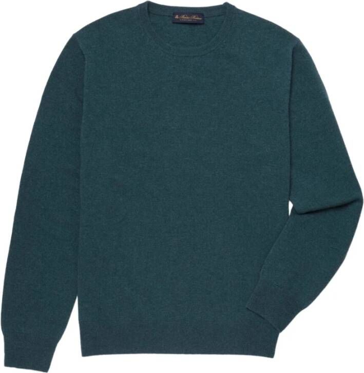 Brooks Brothers Wol en kasjmier crew-neck trui Groen Heren
