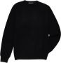 Brooks Brothers Wol en Kasjmier Trui met Ronde Hals Black Heren - Thumbnail 1