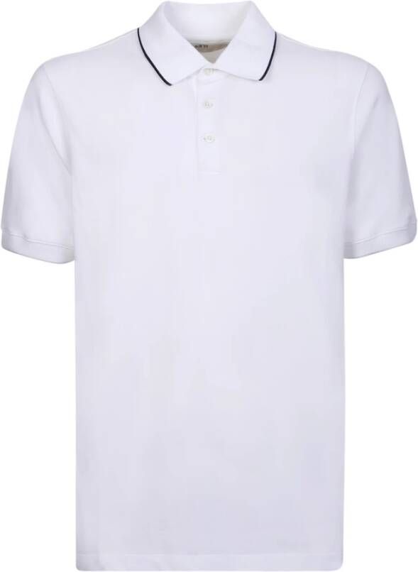 BRUNELLO CUCINELLI âs refined cotton piquÃ© defines the style of this polo shirt a timeless menswear piece Wit Heren