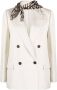 BRUNELLO CUCINELLI Beige Jas met Sjaal Detail Beige Dames - Thumbnail 1